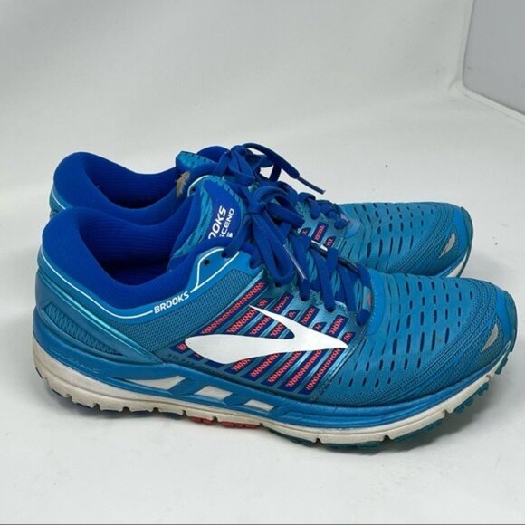 Brooks Transcend 5 size 10.5 blue - Picture 7 of 15